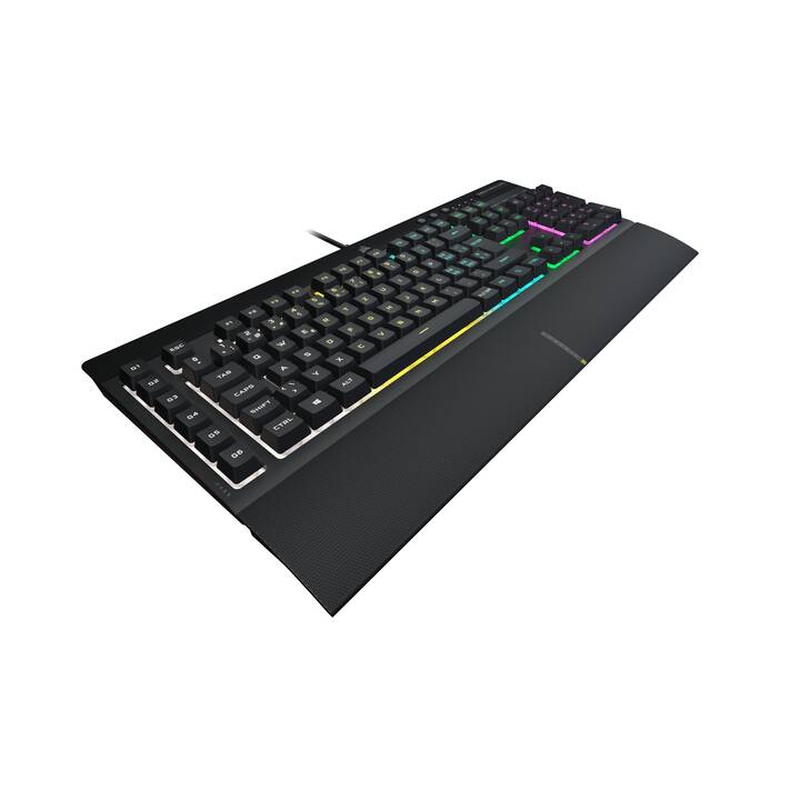 CORSAIR K55 RGB Pro (USB, Schweiz, Kabel)