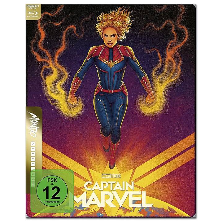 Captain Marvel  (4K Ultra HD, Limited Edition, Steelbook, DE, EN)