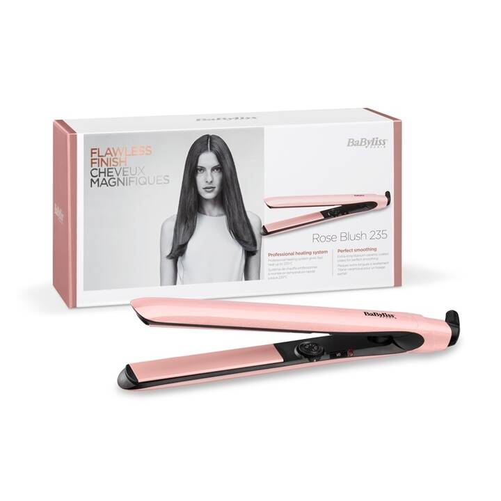 BABYLISS Fer à lisser Blush 235