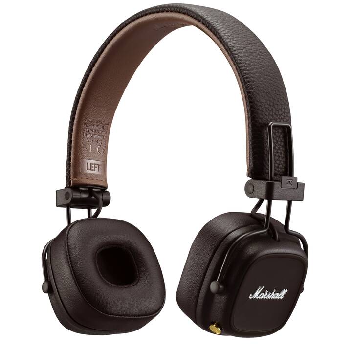 MARSHALL Major IV (On-Ear, Bluetooth 5.0, Marrone)