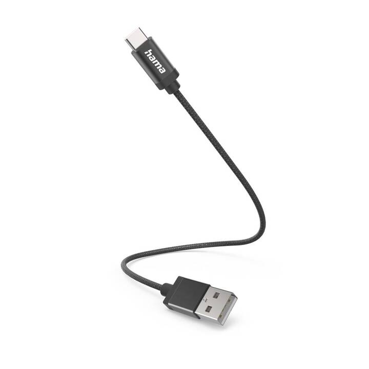 HAMA 00201600 Cavo (USB 2.0 Tipo-A, USB 2.0 Tipo-C, 0.2 m)