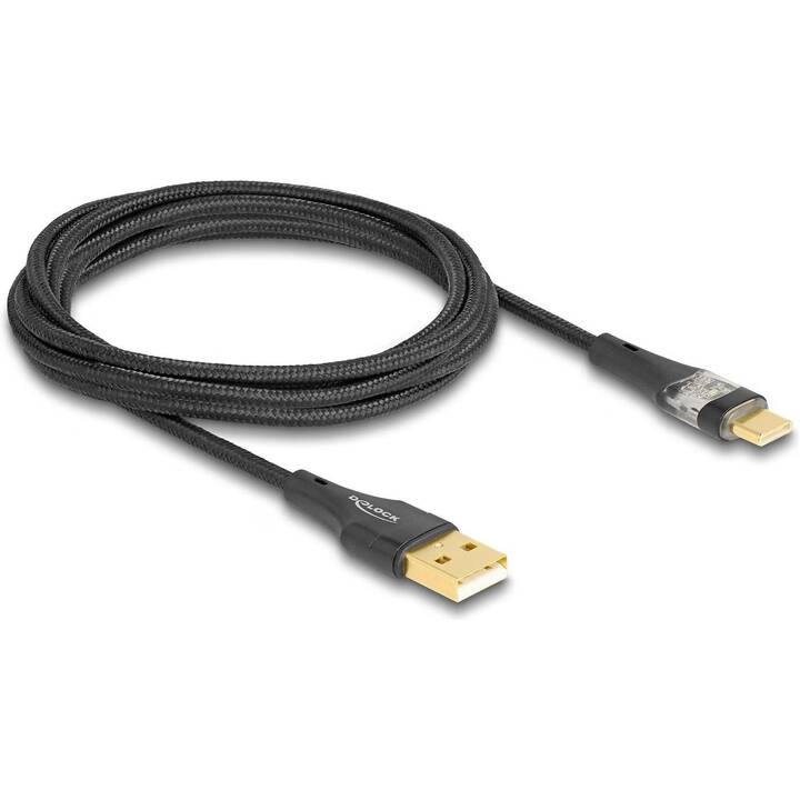 DELOCK Cavo (USB 2.0 di tipo A, USB 2.0 di tipo C, 2 m)