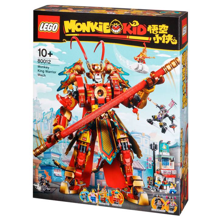 LEGO Monkie Kid Monkey King Mech (80012, seltenes Set)