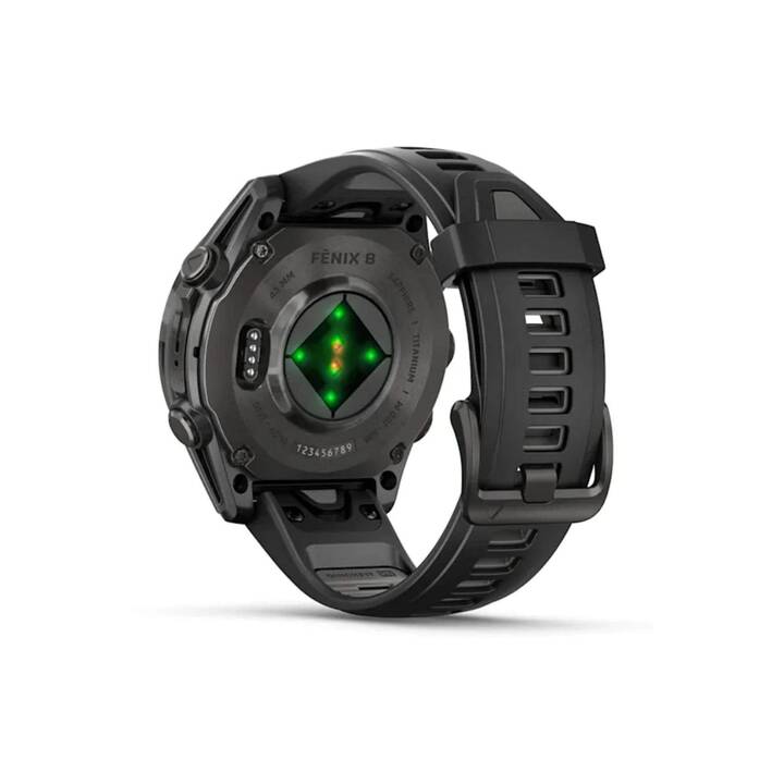 GARMIN Fenix 8 (43 mm, One Size, Schwarz) - Interdiscount