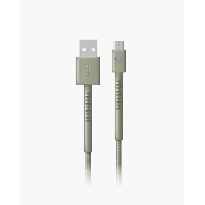 FRESH 'N REBEL Câble (Fiche USB 2.0, MicroUSB, 2 m)
