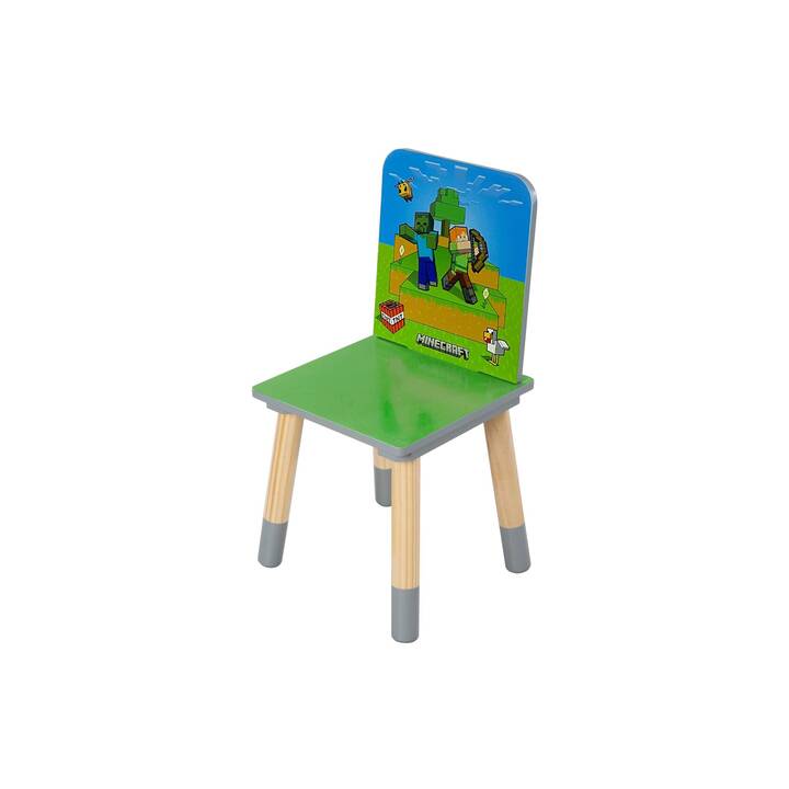 PHOENIX Ensemble table et chaise enfant (Vert, Bleu)