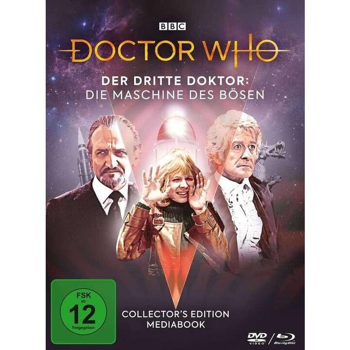 Doctor Who - Der Dritte Doktor - Die Maschine des Bösen (Mediabook, Collector's Edition, Limited Edition, BBC, DE, EN)