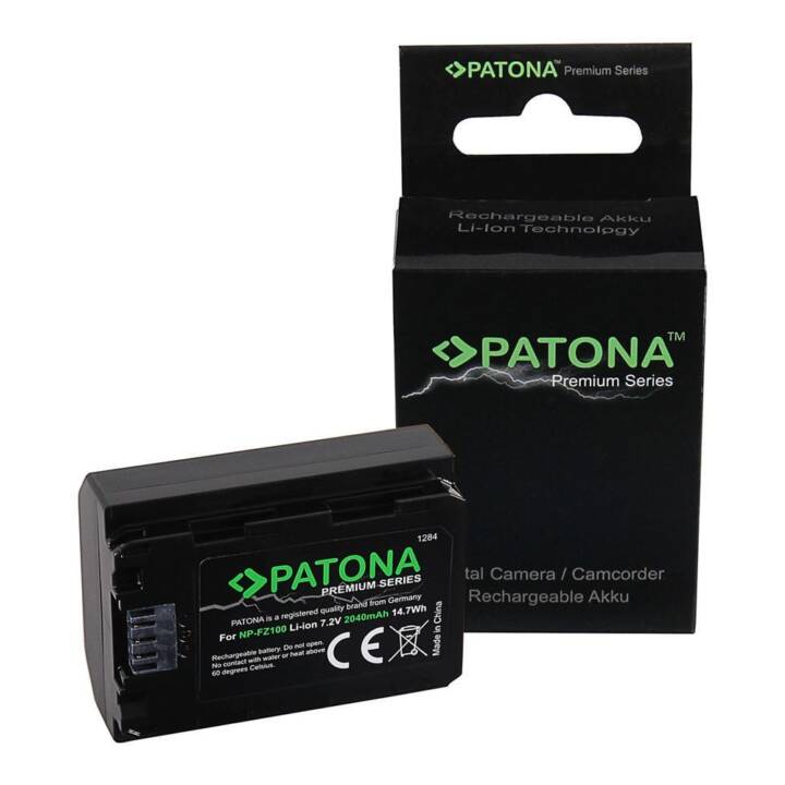 PATONA Sony Accu de caméra (Lithium-Ion, 2040 mAh)