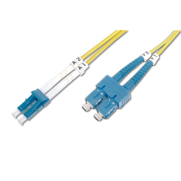ASSMANN Câble réseau (SC-Simplex, LC-Simplex, 2 m)