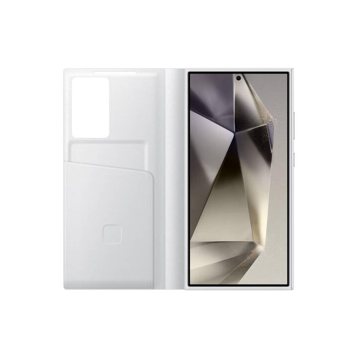 SAMSUNG Flipcover Smart View Wallet (Galaxy S24 Ultra, Blanc)