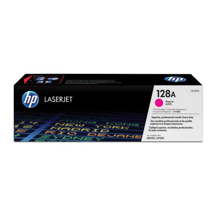 HP 128A (Cartouche individuelle, Magenta)