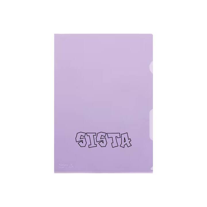 KOLMA RACER Cartellina trasparente Slang (Colori assortiti, A4, 10 pezzo)