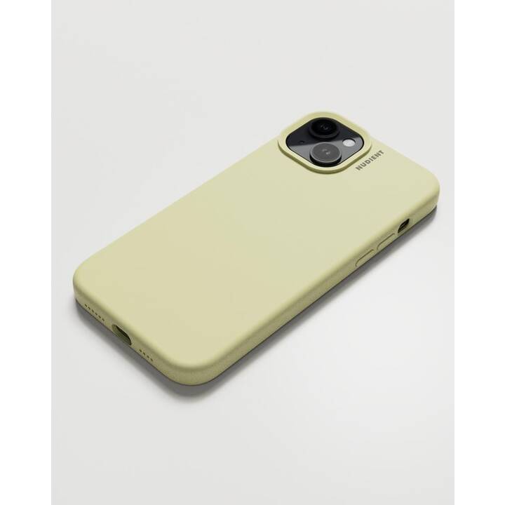 NUDIENT Backcover Base (iPhone 15 Plus, Jaune)
