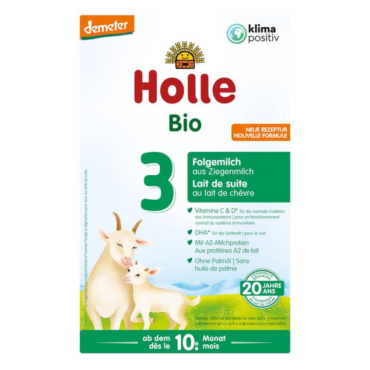 HOLLE Bio Folgemilch (400 g)