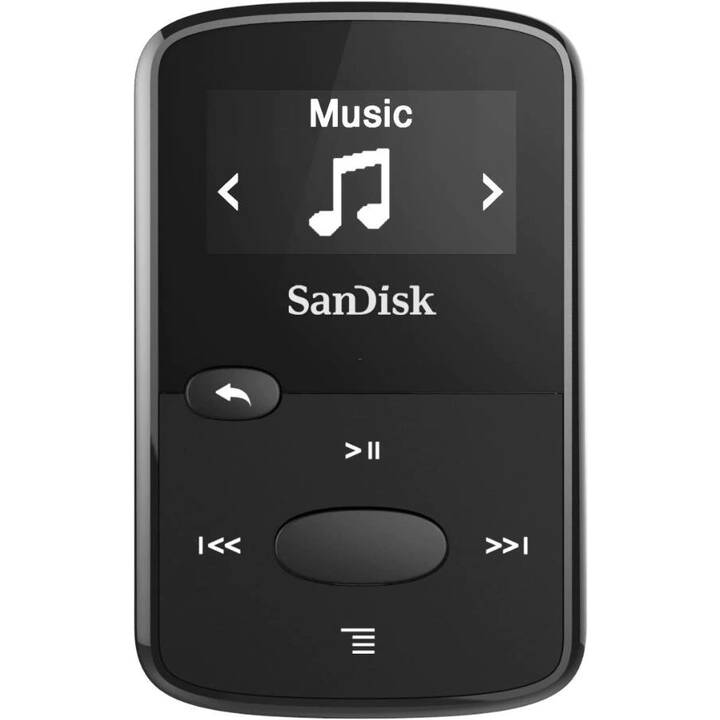 SANDISK Lettori MP3 Clip Jam (8 GB, Nero)