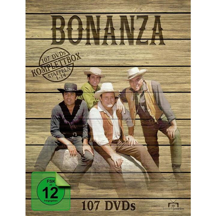 Bonanza - Komplettbox - Staffeln 1-14 (DE, EN)