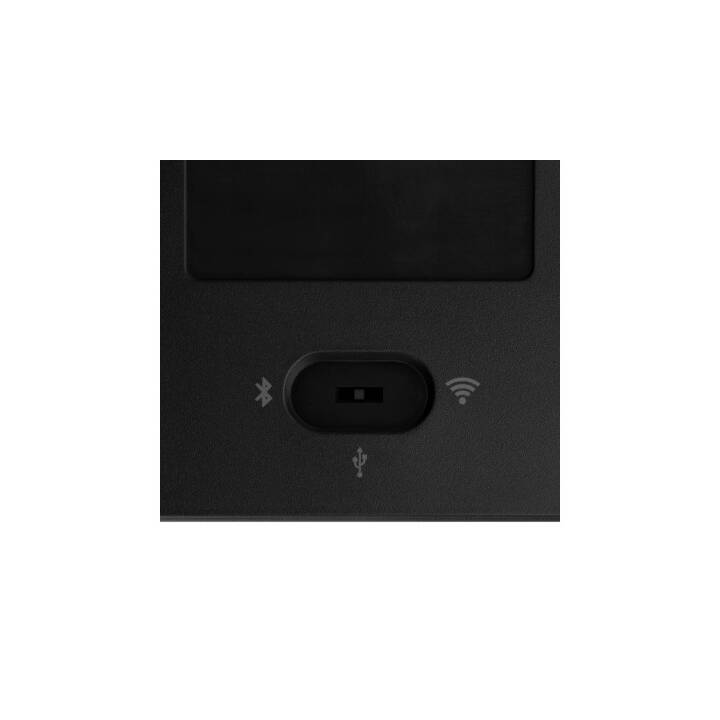 DELTACO Mech RGB TKL (USB, Radio-fréquence, Bluetooth, Suisse, Câble et sans fil)