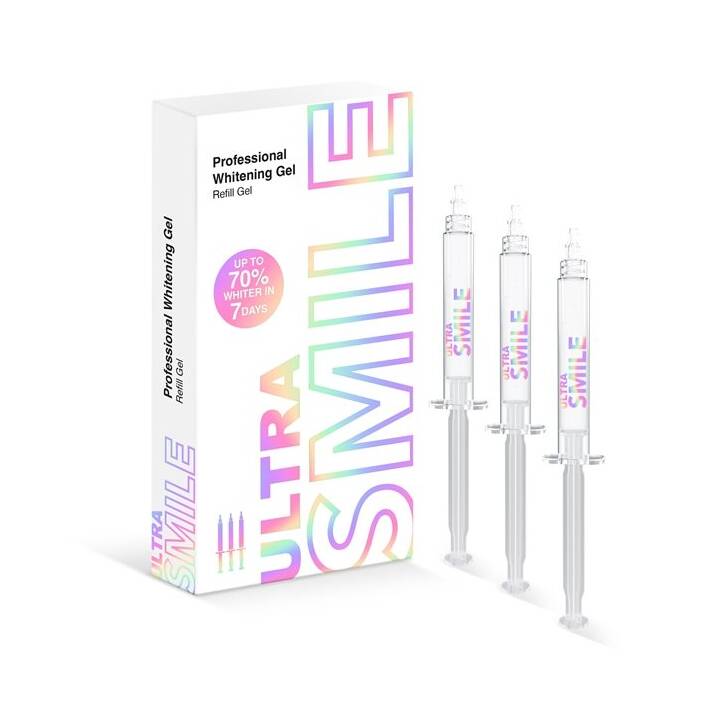 ULTRASMILE Professional Whitening Gel blanchiment dentaire (3 ml, 3 pièce)
