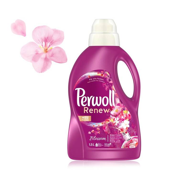 PERWOLL Cartouche de détergent Color Blossom  (1350 ml, Liquide)