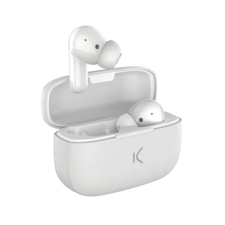 KSIX True Buds 2 (Earbud, Bluetooth 5.0, Bianco)