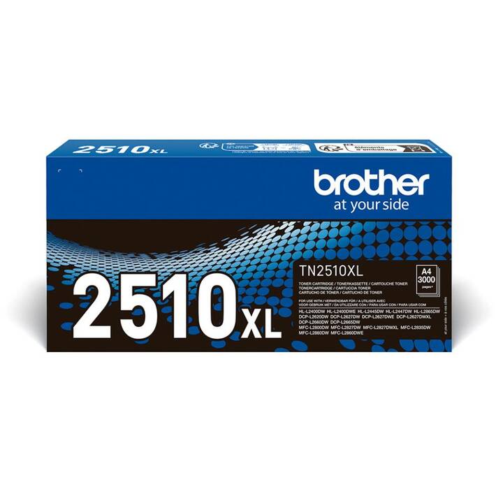 BROTHER TN-2510XL (Einzeltoner, Schwarz)