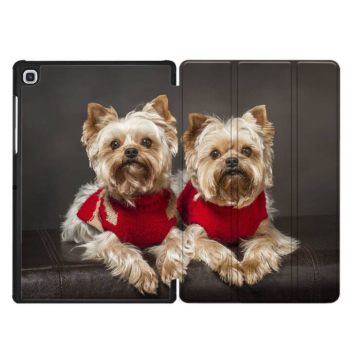 EG Hülle für Samsung Galaxy Tab A7 10.4" (2020) - Braun - Hunde