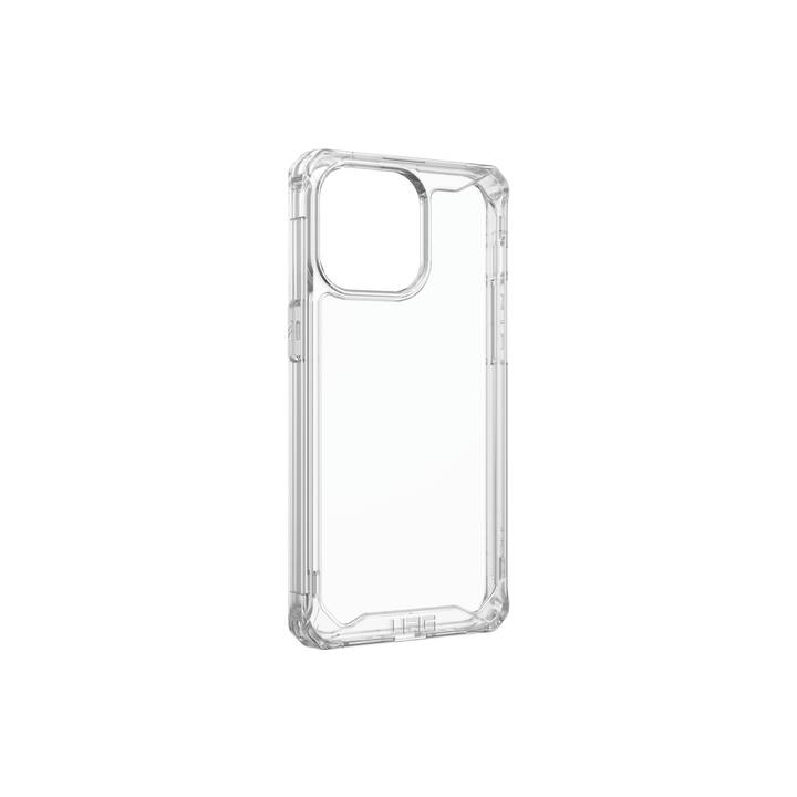 URBAN ARMOR GEAR Backcover Plyo (iPhone 15 Pro Max, Ohne Motiv, Transparent, Weiss)