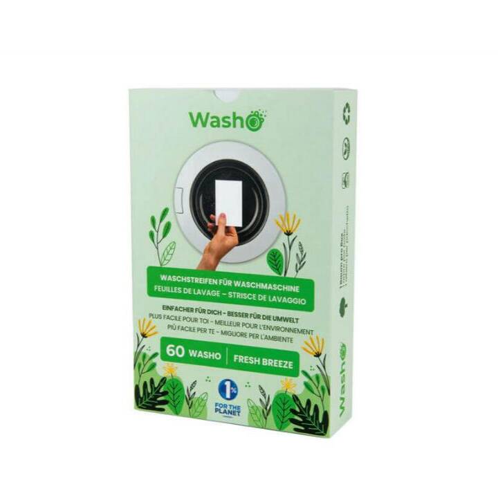 WASHO Waschmittelstreifen Fresh Breeze (165 g, Streifen)