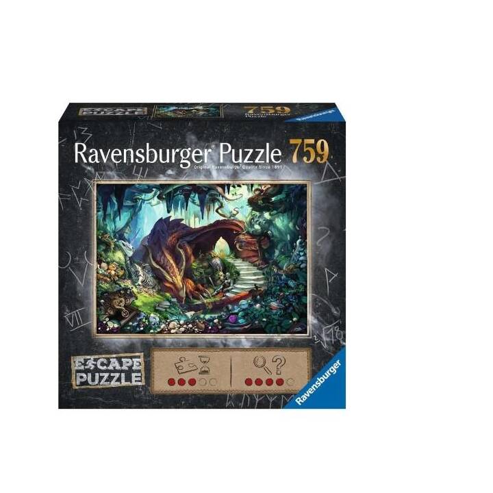 RAVENSBURGER Escape Dragon Puzzle (759 x)