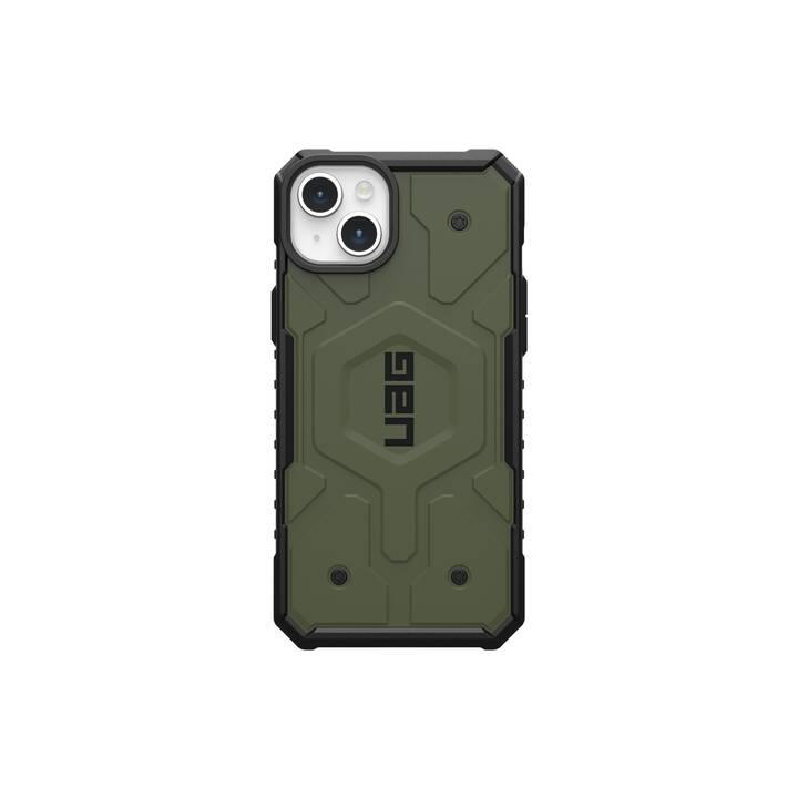 URBAN ARMOR GEAR Backcover (iPhone 15 Plus, Olivgrün, Grün)