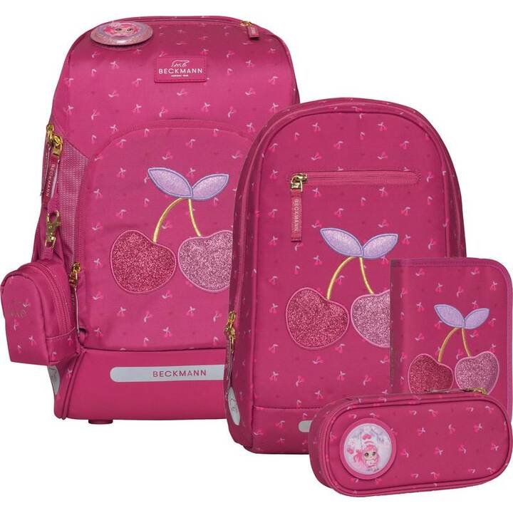 BECKMANN Set di borse Active Air FLX Air FLX (25 l, Porpora, Rosso, Pink)