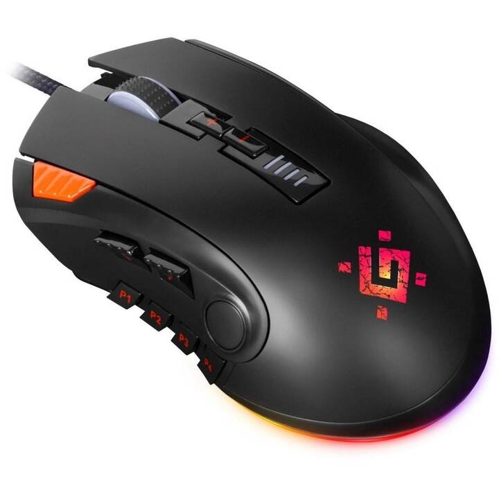 DEFENDER GM-917 Mouse (Cavo, Gaming)
