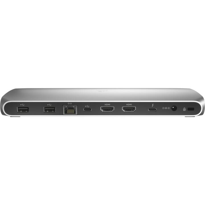 CORSAIR Dockingstation TBT100 (2 x HDMI-Ausgang, USB Typ-A, RJ-45 (LAN), 2 x USB 3.2 Typ-C)