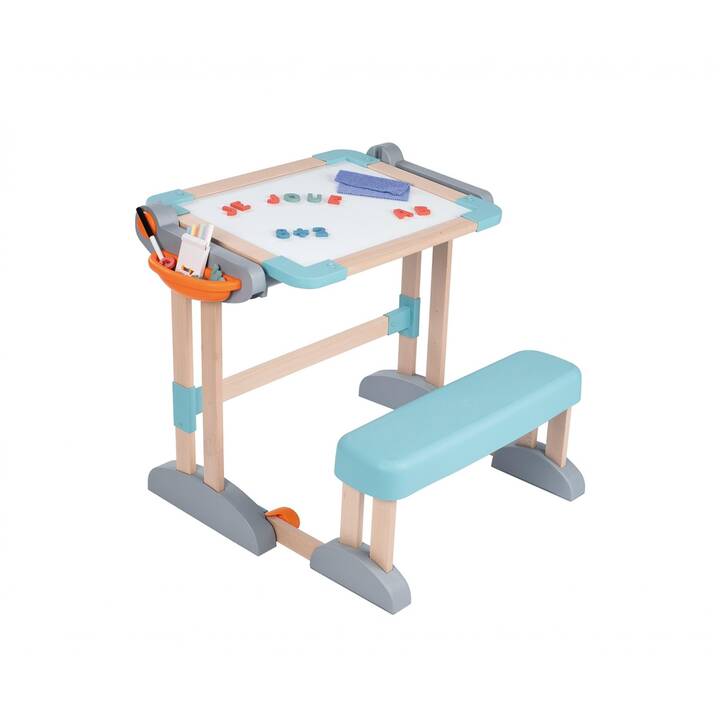 SMOBY INTERACTIVE Tavolino da gioco (Beige, Arancione, Grigio, Blu)