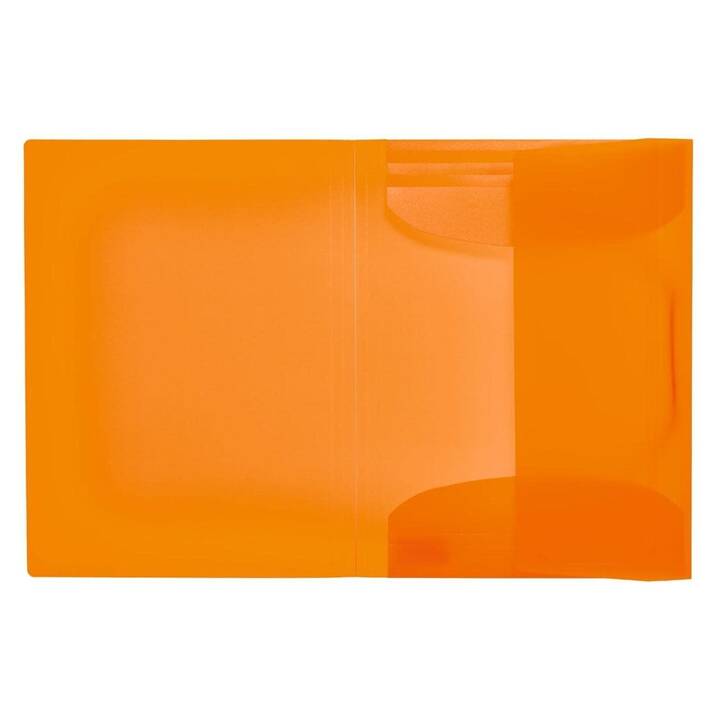 HERMA Gummizugmappe (Orange, Neonorange, A4, 1 Stück)