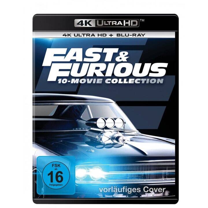 Fast & Furious 10-Movie-Collection (DE, EN)