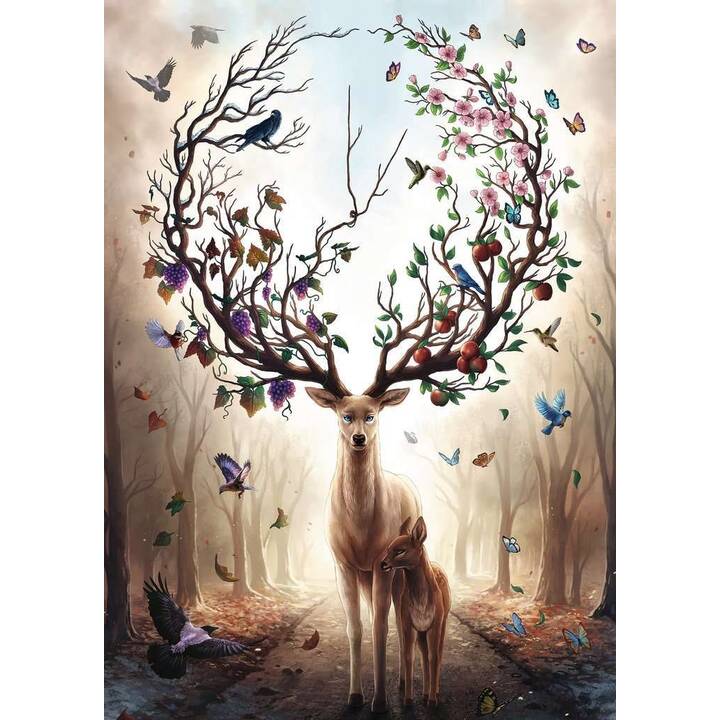 RAVENSBURGER Fantasy Deer Puzzle (1000 x)