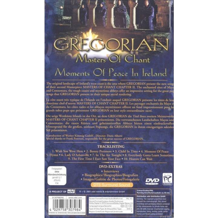 Gregorian - Momnets of Peace - In Ireland (FR, EN, DE)