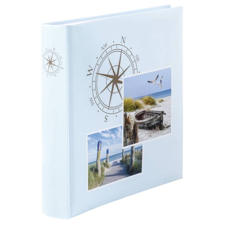 HAMA Album de photos Compass (Plage, Vert, Bleu, Brun)