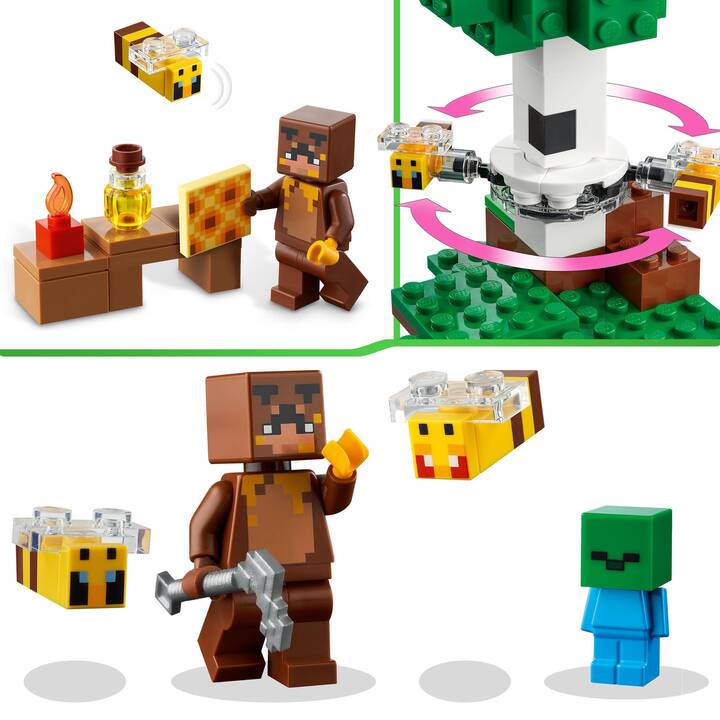 LEGO Minecraft Il cottage dell’ape (21241)