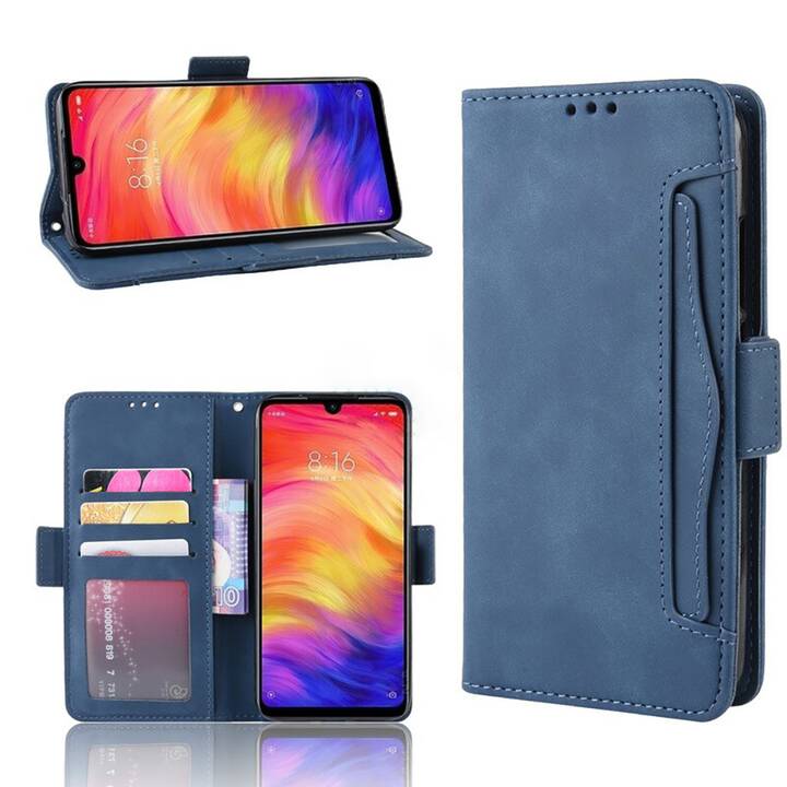 EG Mornrise Etui portefeuille pour Apple iPhone XS Max 6.5" - Bleu