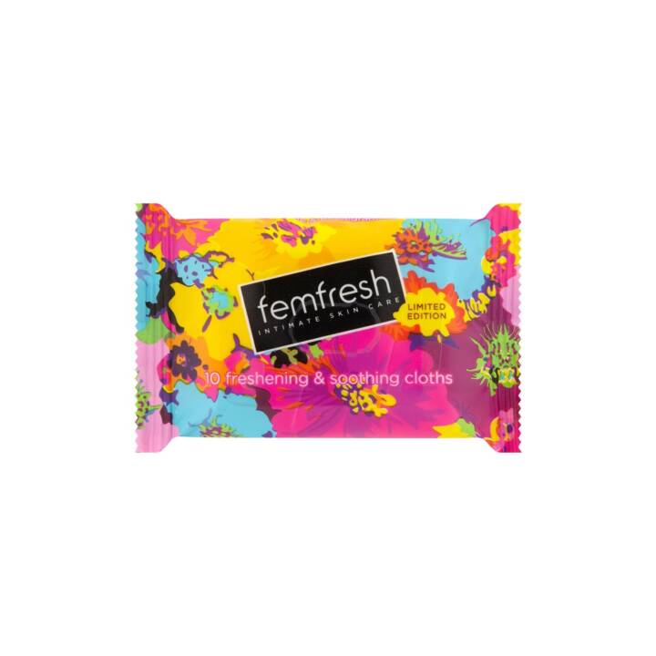 FEMFRESH Lingettes humides intimes pocket wipes (10 pièce)