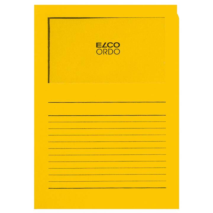ELCO Dossiers chemises Ordo Classico (Jaune, A4, 10 pièce)