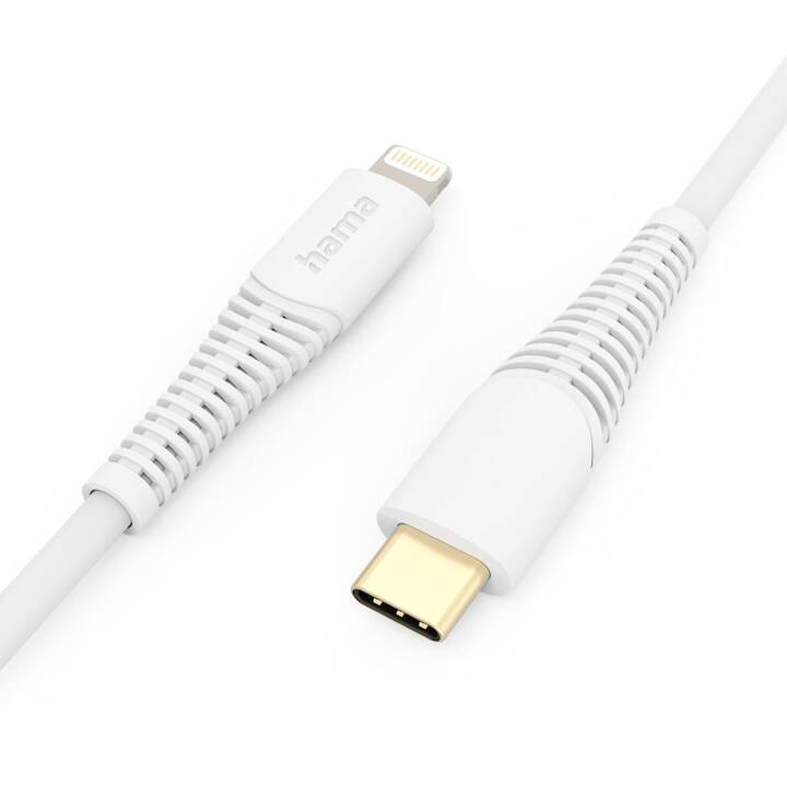 HAMA Câble (Lightning, USB de type C, 1.5 m)