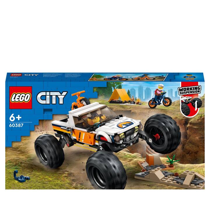 LEGO City Avventure sul fuoristrada 4x4 (60387)