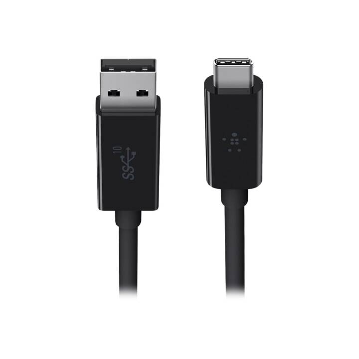 BELKIN F2CU029bt1M-BLK Kabel (USB 3.0 Typ-A, USB Typ-C, 100 cm)