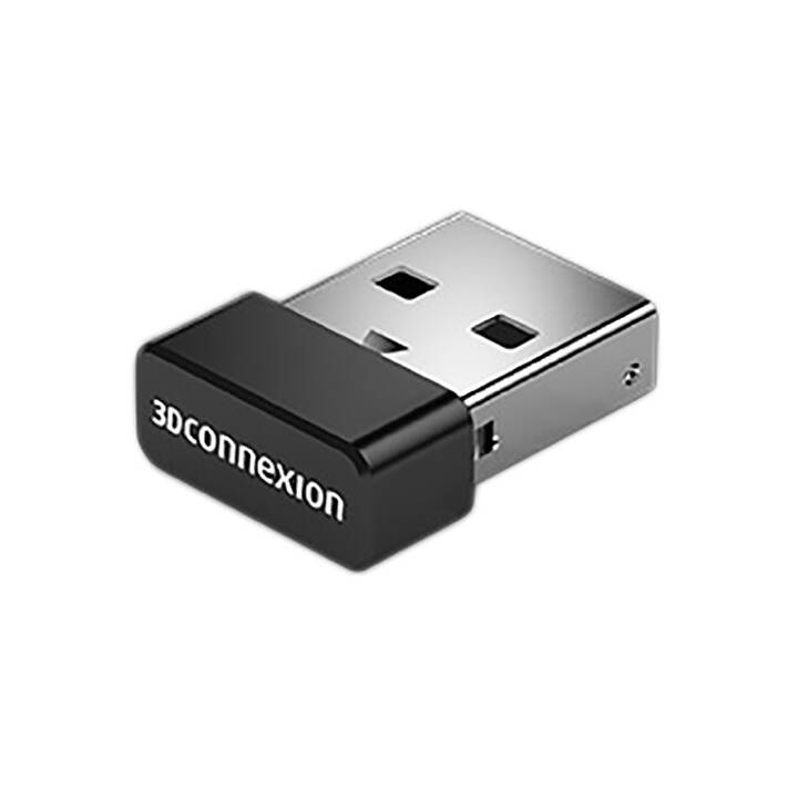 3DCONNEXION Récepteur USB 3DX-700069 (Métallique, Noir)
