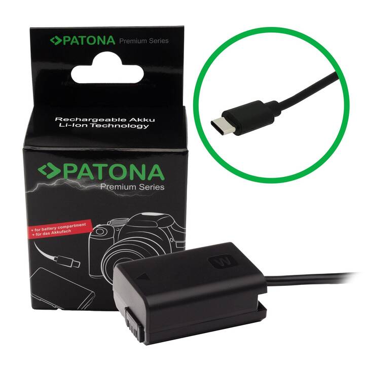 PATONA Sony Akku-Adapter