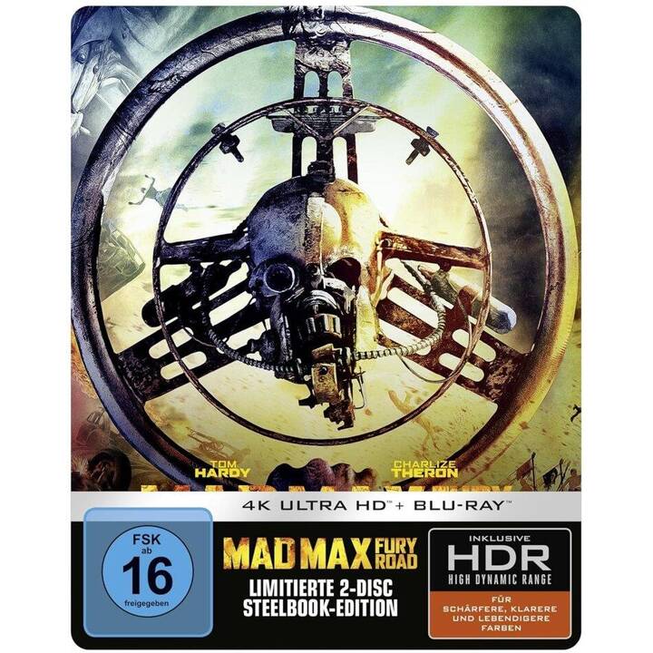 Mad Max - Fury Road (Steelbook, DE, EN)