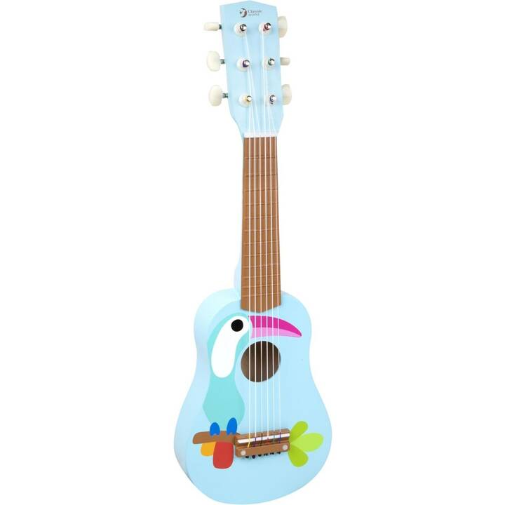 CLASSIC WORLD Gitarre Toucan (Mehrfarbig, Blau)